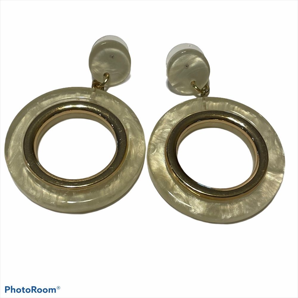 Bay to Baubles Earrings Circle Round Dangle